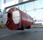 Power generation boiler shipping