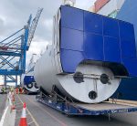 Steam boilers shipment