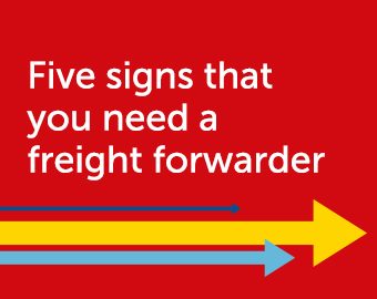 Five signs that you need a freight forwarder